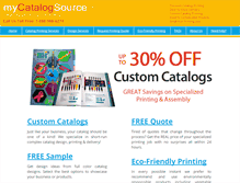 Tablet Screenshot of mycatalogsource.com